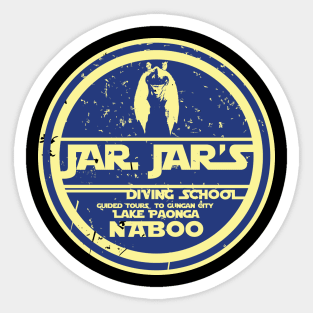 DIVING SCHOOL Sticker